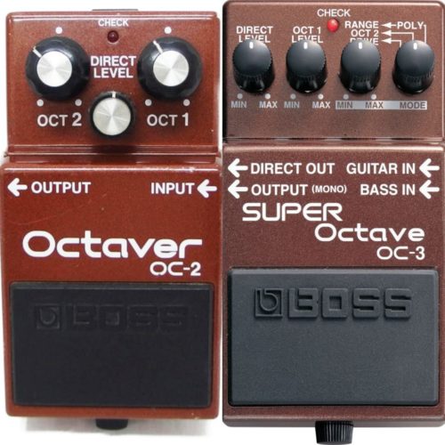 オクターバー"BOSS OC-2 Octave"と"BOSS OC-3 Octave"の違いについて徹底解説 | バンダーランド